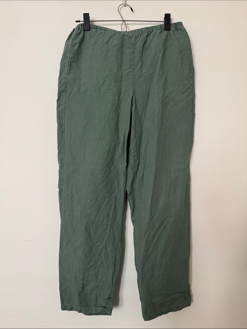 J. Crew Women's Straight Leg Pants in Olive Green